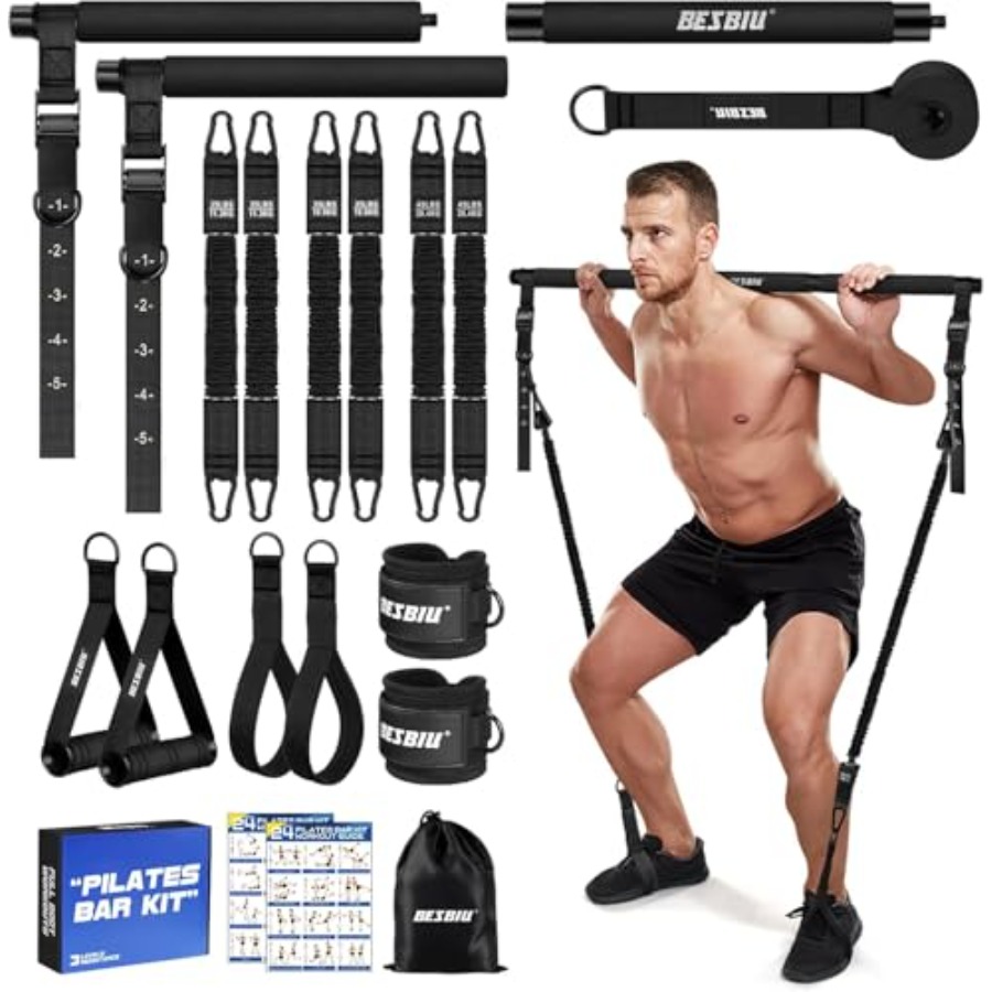 Pilates Bar Kit with Resistanc - огляд і ціна Heavy Equipment Work