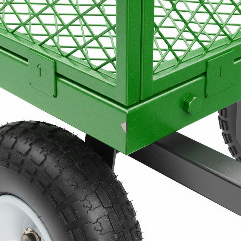 Steel Garden Cart 900 Lbs For  - огляд і ціна Heavy Equipment Yard