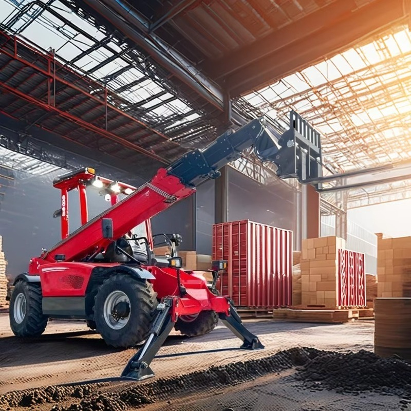 4-Wheel Drive Cummins EPA Engi - огляд і ціна Telescopic Handler Boom