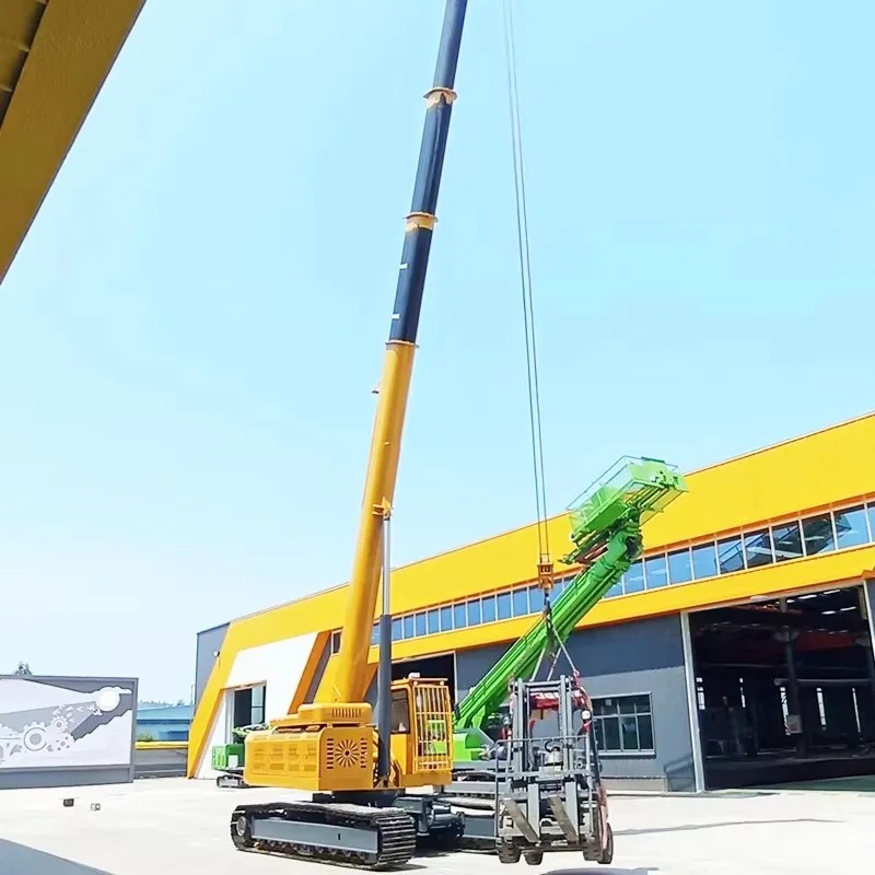 Electric Spider Crane Crawler  - огляд і ціна Compact Crawler Boom Lift