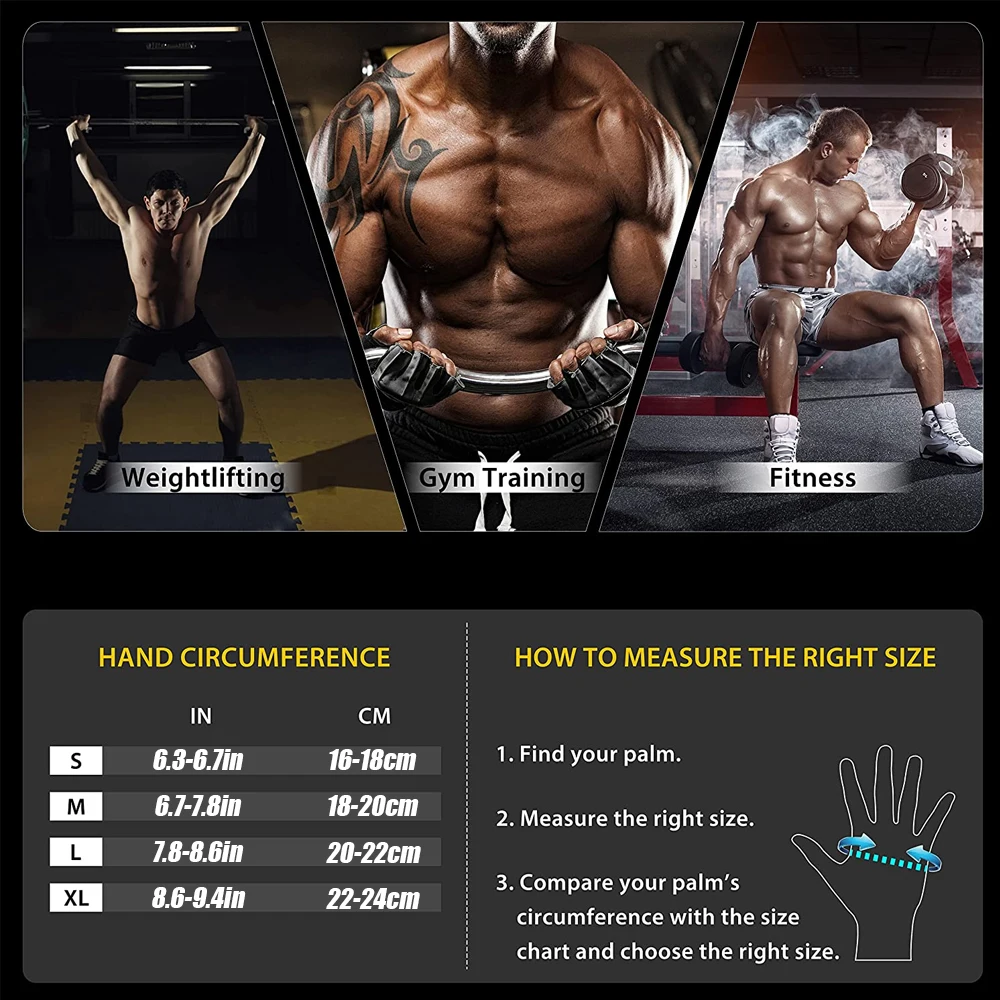 1Pair Half Finger Gym Fitness  - огляд і ціна Heavy Equipment Lifting