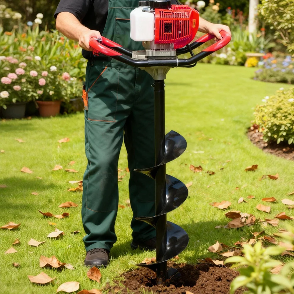 2 stroke Petrol Post Hole Digg - огляд і ціна Post Hole Digger