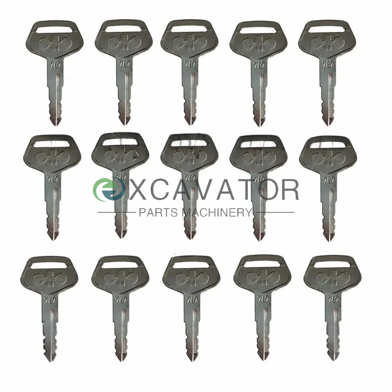 15Pcs 787 Heavy Equipment key  - огляд і ціна Heavy Equipment Hitachi