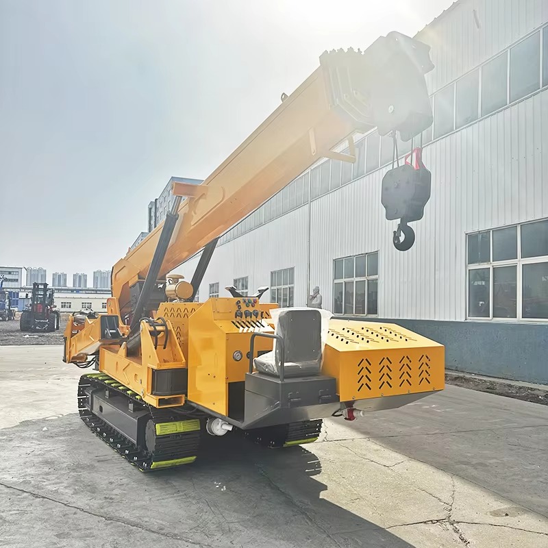 8Ton Heavy Lifting Spider Cran - огляд і ціна Compact Crawler Boom Lift